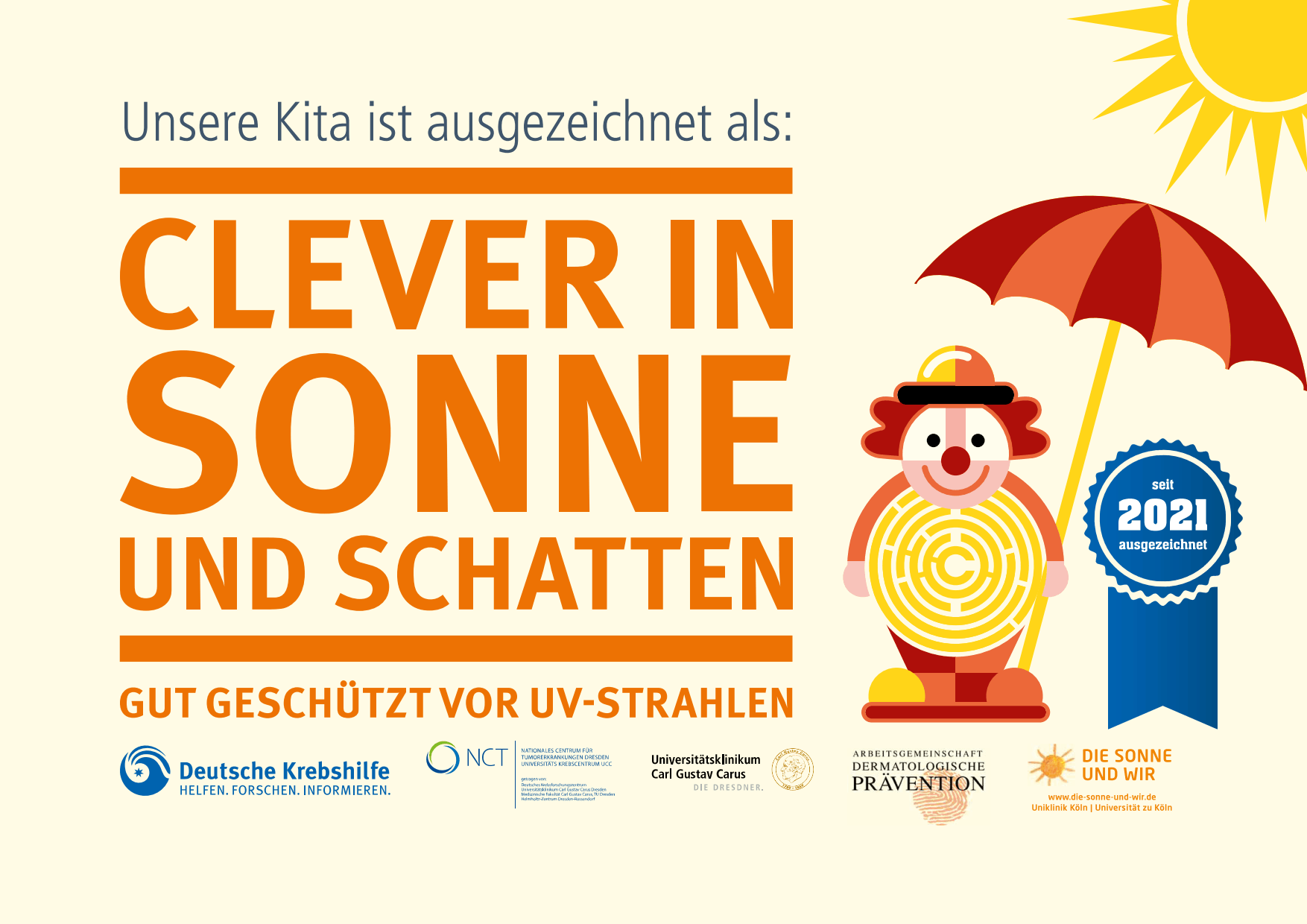 Auszeichnung CiSuS-Kita 2021 Auszeichnung CiSuS Kita 2021